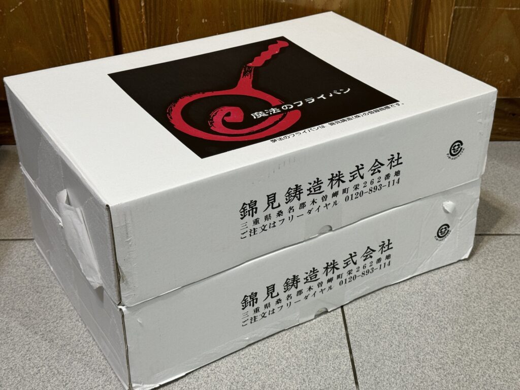 錦見鑄造株式會社鍋子的包裝盒