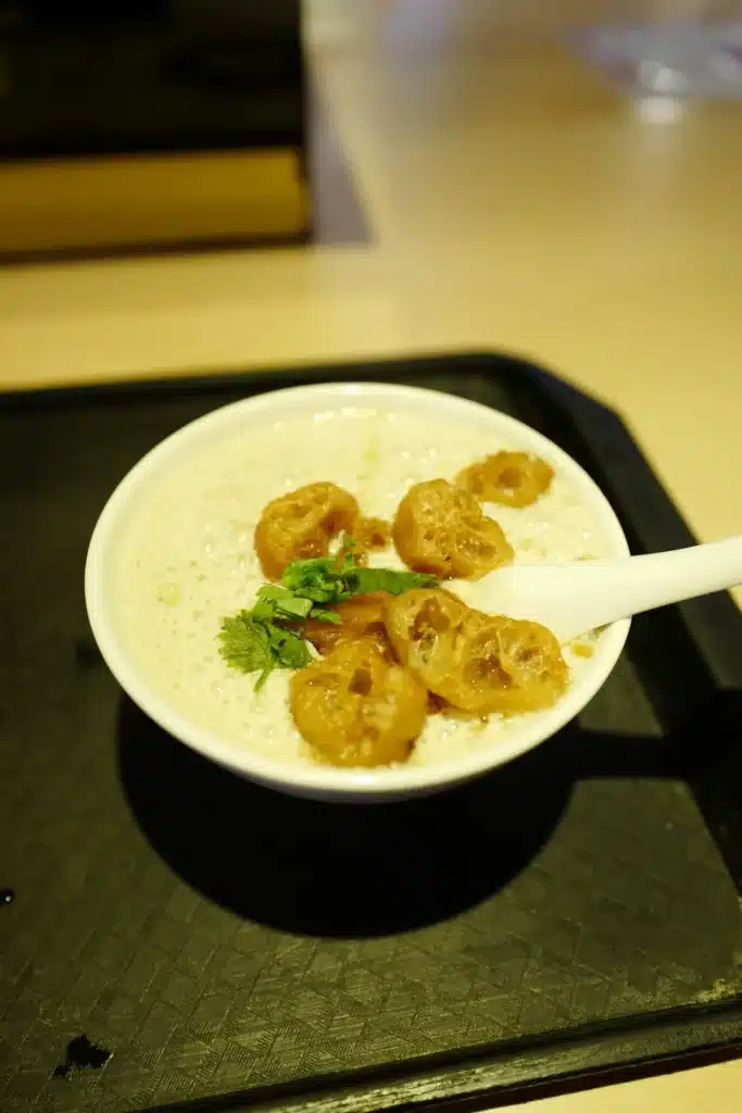 阜杭豆漿的鹹豆漿
