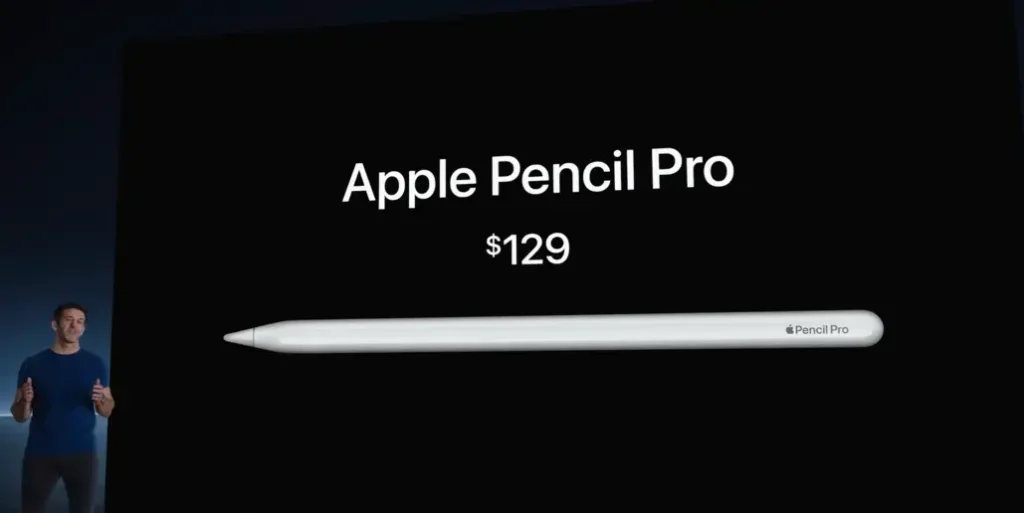 Apple Pencil Pro 129美金