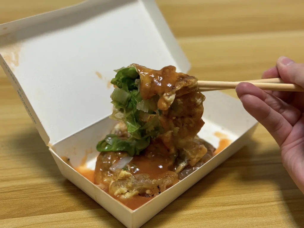 天天利美食坊的雞蛋蚵仔煎外帶