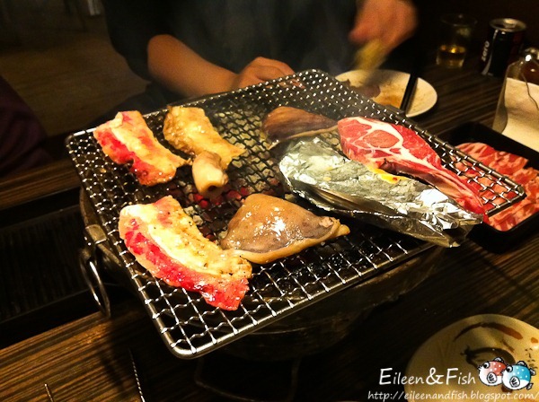 神牛炭火日式燒肉 菜色