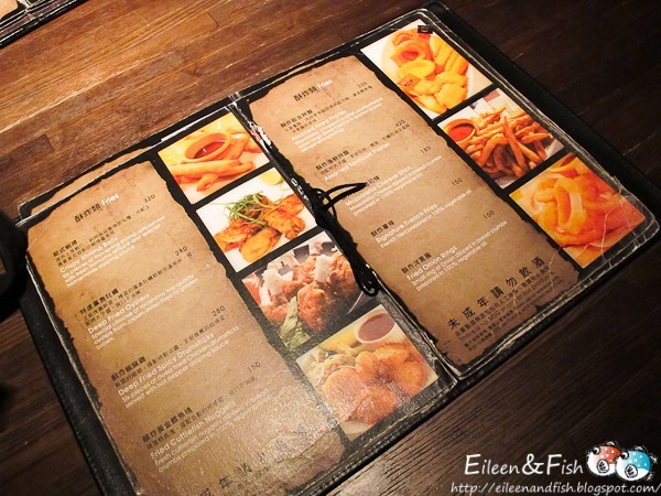 金色三麥 菜色