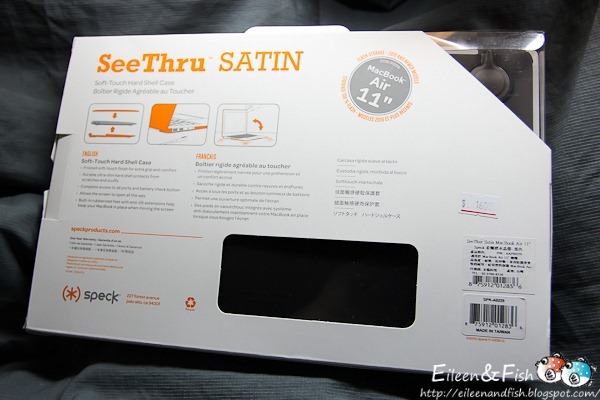 Speck See Thru SATIN 菜色