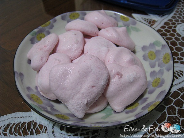 甜點DIY覆盆子棉花糖　美食特寫