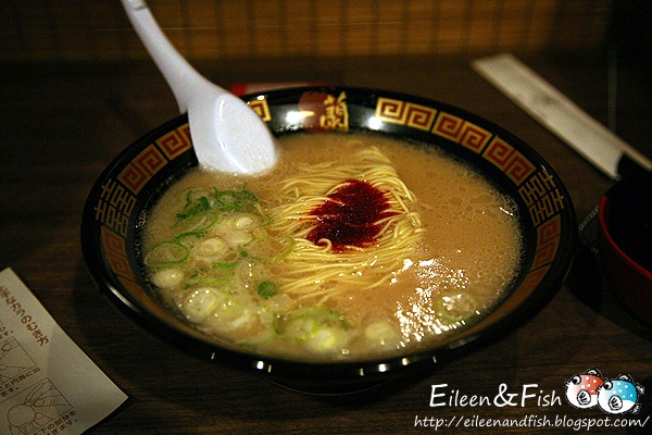 一蘭拉麵 菜單