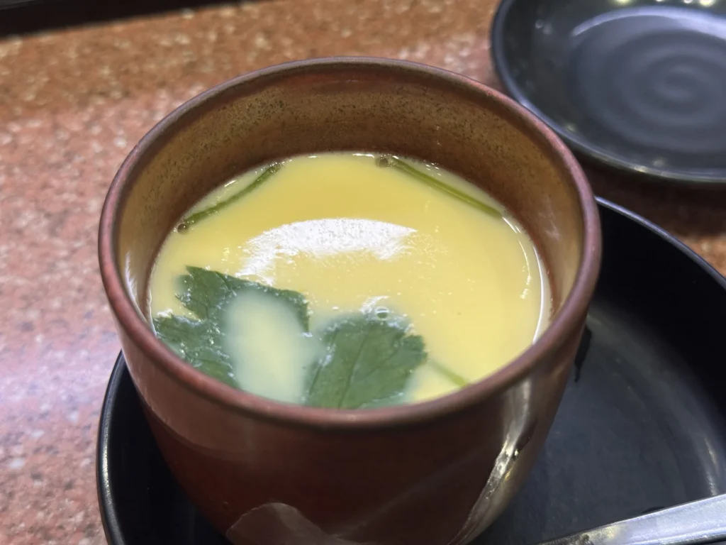 元禄壽司的茶碗蒸